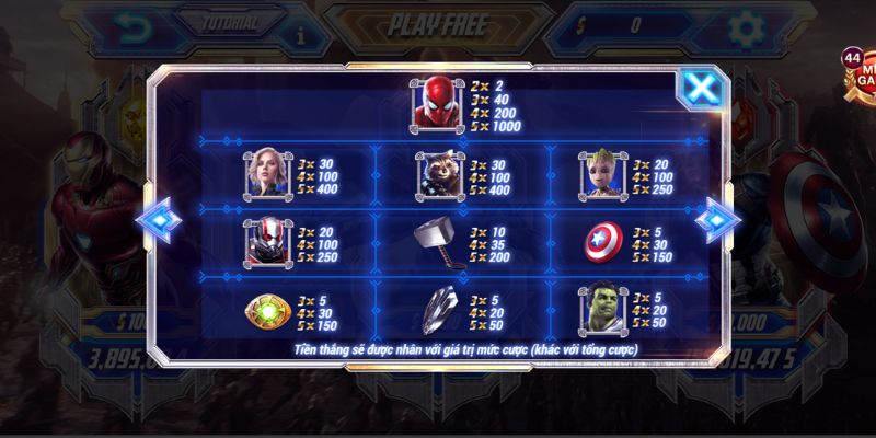 Chơi Avengers siêu đơn giản